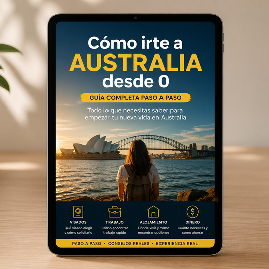 Consigue trabajo en Australia desde cero en menos de 15 días